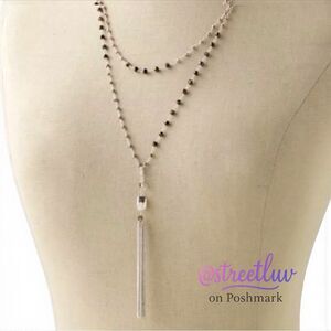 Stella & Dot Gitane Tassel Necklace